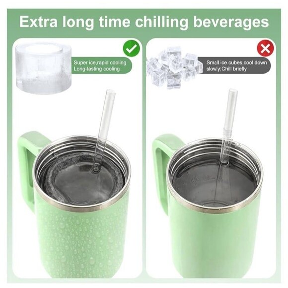 Ice tray for Stanley Cups high quality silicone BPA free dishwasher safe NIB 40 - Picture 11 of 12